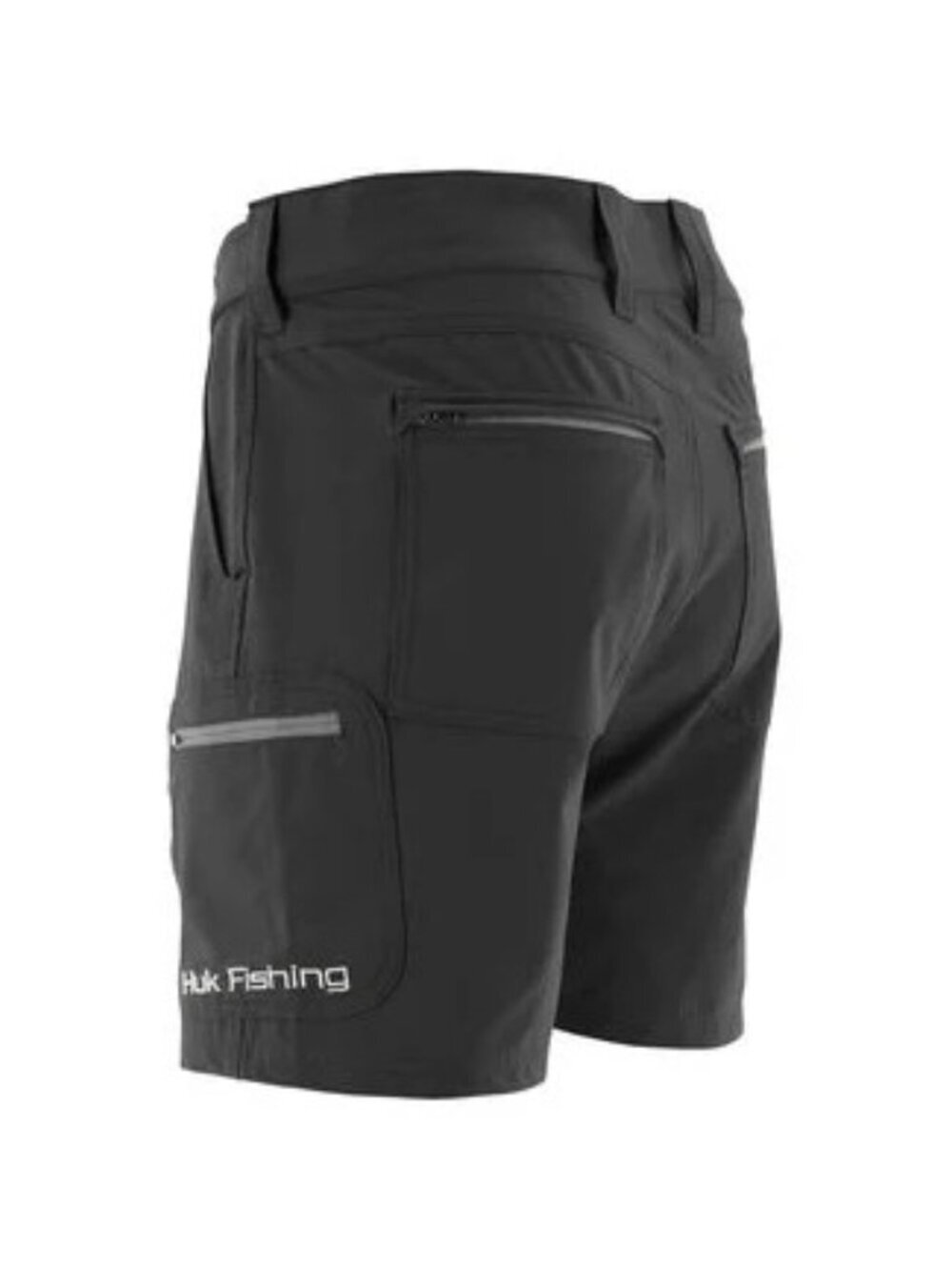 Huk Mens Next Level 10" Black XXL Performance Fishing Shorts